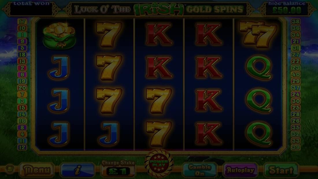 Luck O' The Irish Gold Spins